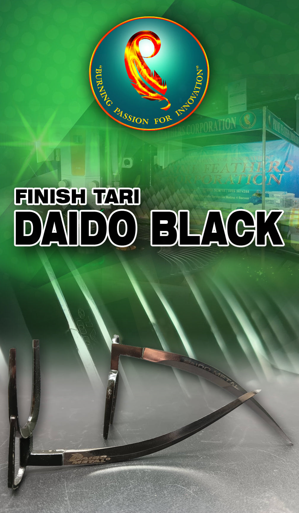 DAIDO BLACK TARI – Prime Feathers Corporation