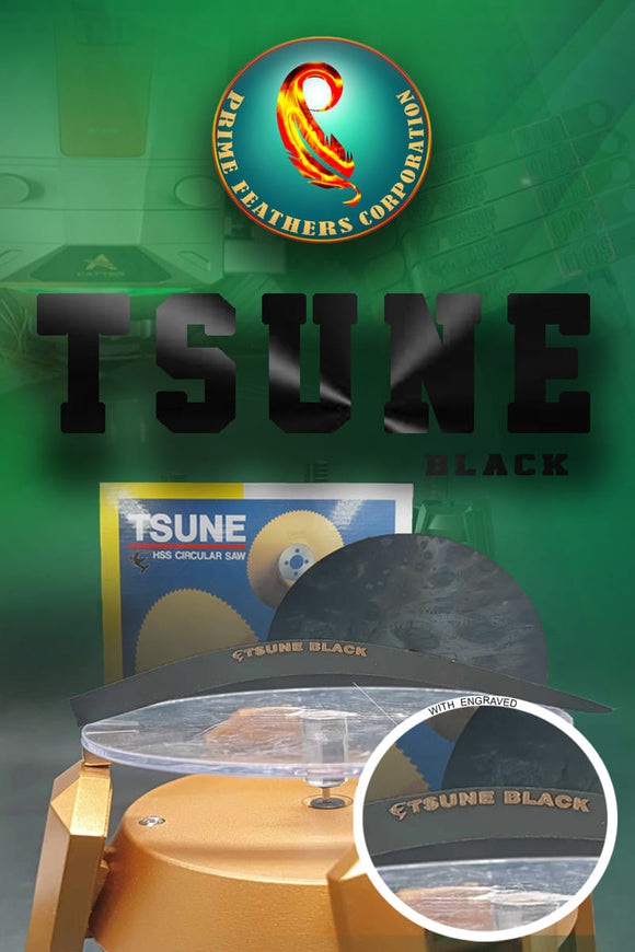 TSUNE BLACK PRECUT 2.5MM