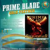 PRIME BLADE GOLD FEATHER PRECUT METAL 2.0MM