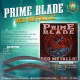 PRIME BLADE RED METALLIC PRECUT METAL 2.0MM