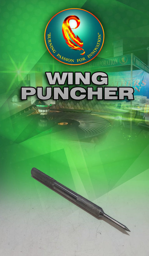 WING WEB PUNCHER – Prime Feathers Corporation